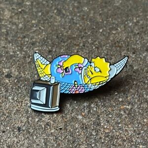 The Simpson’s “Lisa the Simpson” Enamel Pin